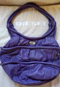 Purple DIESEL Hobo Bag